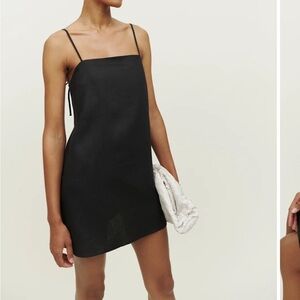 REFORMATION Aubree Linen Dress